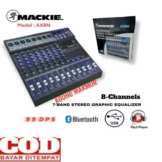 MIXER MACKIE AX8N 8 CHANNEL