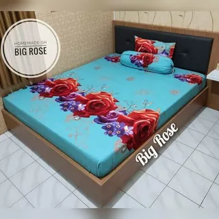 Sprei Homemade Katun halus lembut tidak luntur Big Rose