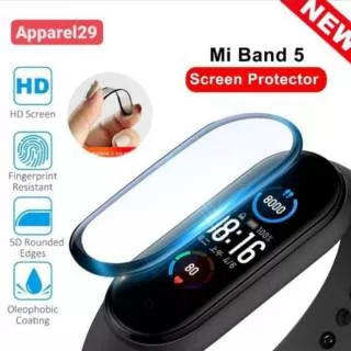 Xiaomi Mi Band 2 3 4 5 6 Screen Protector ANTI GORES Miband Screen Guard 2D 3D