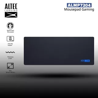 Mousepad Gaming Altec Lansing ALMP-7204 - Mousepad berukuran 90 x 40cm / Mousepad tipe Speed / Memiliki bahan yang halus / Bahan dasar Mousepad menggunakan karet / Gaming Mousepad / Alas Mouse Mouse Pad