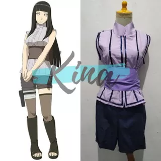 Naruto the Last movie Hyuga Hinata Cosplay Costume Anime Female