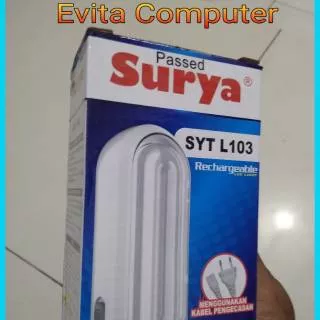 Lampu Surya Emergency + Senter SYT L103 Super Terang