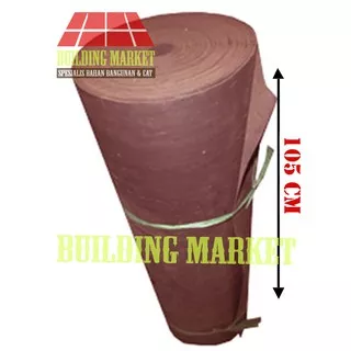 KARPET TALANG AIR / KARPET ATAP / TIBER TALANG MERAH 105 CM @1 METER