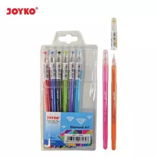 joyko Color Pen Color Gel Pen GPC-296 (Diamond Art)