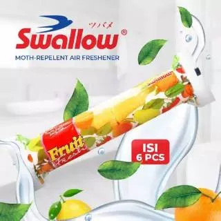 SWALLOW FRUIT FRESH ISI 6 PCS KAMPER HARUM BUAH-BUAHAN SEGAR DAN HARUM 200gr