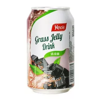 YEO`S Grass Jelly Drink / Yeos Minuman Cincau 300ml