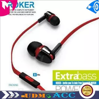 [Promo]-Handsfree Roker Extra Bass ORI Earphone Headset Universal