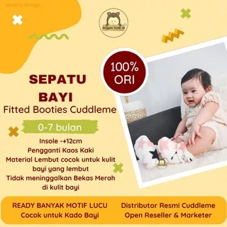 Cuddle Me Fitted Booties Sepatu Bayi Alas Kaki Newborn Cuddle Me