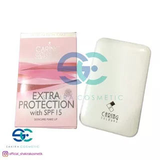 CARING COLOURS DUAL ACTION CAKE EXTRA PROTECTION SPF 15