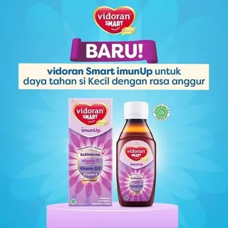 Vidoran Smart ImunUp multivitamin anak sirup 100ml/handsanitizer anak/handsanitizer dewasa/masker anak/masker dewasa/vitamin anak/vitamin dewasa