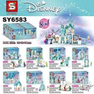 Brick Princess 8 karakter SY 6583