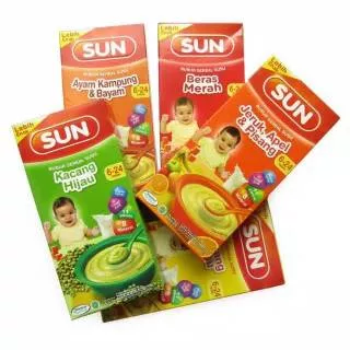 BUbur Bayi SUN Bubur Sereal Susu Kotak 120g