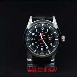 JAM TANGAN PRIA SWISS ARMY 1881G-2115 TALI KANVAS ORIGINAL