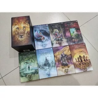 ORI Novel The Chronicles of Narnia Set - C. S. Lewis (7 buku tamat) bekas preloved paket terjemahan