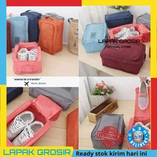 Shoes Bag Organizer Tempat Sepatu Tas Import Tas Travel Tas Murah Perlengkapan Rumah GD341