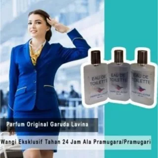 PARFUM GARUDA LAVINA ORIGINAL EAU DE TOILETTE GARUDA INDONESIA 5 VARIAN 50ml Parfum Wanita Parfum Garuda Indonesia EDP Parfum Badan & Baju BPOM Verified - Best Seller No.1 Parfum Pria dan Wanita - Parfume Unisexa Pria PARFUM GARUDA INDONESIA TERMURAH