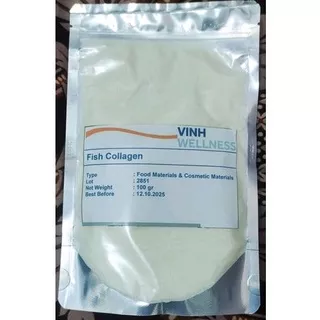 Fish Collagen Peptide - Serbuk Collagen Murni