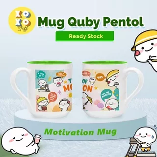 MUG Warna Pentol Quby Cute #ReadyStock NeW Squby Game Mug