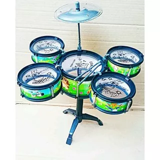 Mainan Anak Mini jazz Drum cymbal Alat Musik Drum Set Band / Mainan Pukul / Drum anak