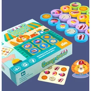 Crazy Store - Interactive board game matching puzzle multiplayer / Crazy Store Matching Puzzle Board Games Mainan Edukasi Anak