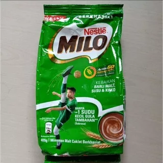 Milo susu bubuk Malaysia 400gr