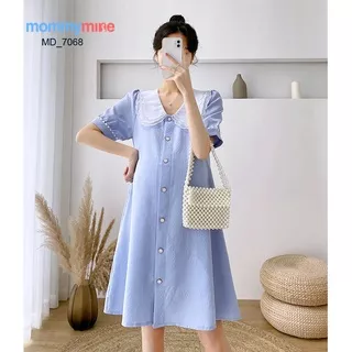 Mommymine Dress Hamil/Menyusui Impor (MD_7068)