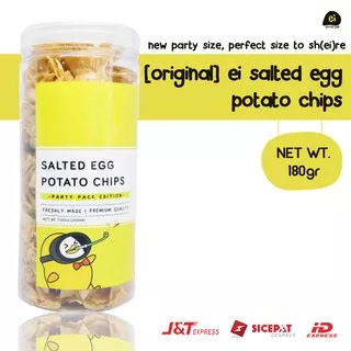 Ei Salted Egg Potato Chips Party Pack Edition