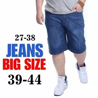 Celana Jumbo Celana Jeans Pendek Pria Celana Borju Jumbo Celana Jeans Pendek Jumbo Big Size