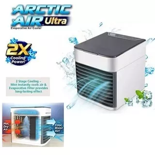 Kipas AC Mini Portable Air Cooler 7 LED Arctic Air Ultra 2X Cooling Power