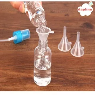 DAPHNE 5/10 Pcs Kitchen Dining Hopper Gadgets Transparent Funnel Cooking Accessorie Mini Auxiliary Tool Perfume Emulsion Plastic