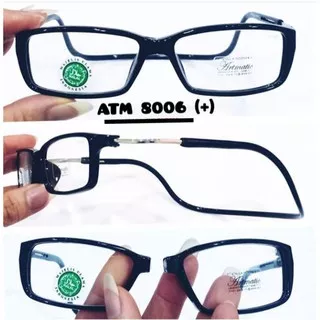 kacamata baca (+) magnet/model kalung