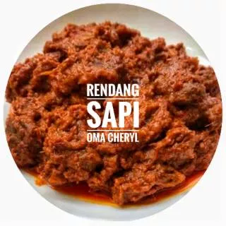 Rendang Empuk 670gr (sengkel/daging) Sapi Oma Cheryl Homemade dijamin enak