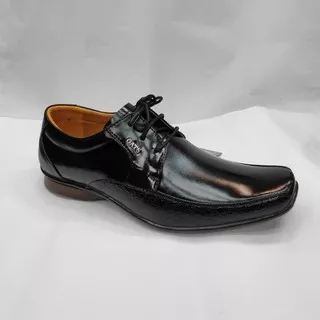 Sepatu Kulit Gats ZU 0003 - Black