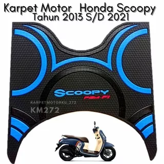 KARPET SCOOPY 2013 - 2021 | ALAS KAKI SCOOPY | PIJAKAN KAKI SCOOPY | AKSESORIS VARIASI SCOOPY