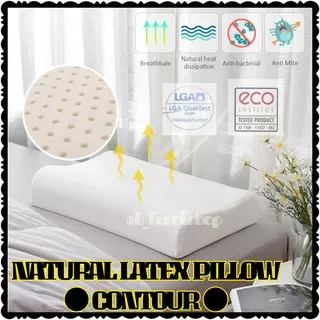 Bantal Natural Latex 100% Pure (CONTOUR)