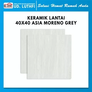 Keramik Lantai 40x40 Asia Moreno Grey A