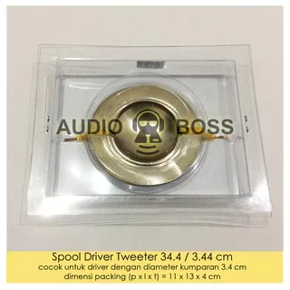 Spool Spul Driver Spul Tweeter Spool Driver Twitter 34.4 Mm 34.4mm 3.44 Cm 3.44cm