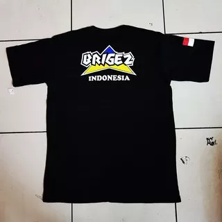 KAOS BAJU BRIGEZ INDONESIA KUALITAS PREMIUM - 100% KATUN COMBED 30S