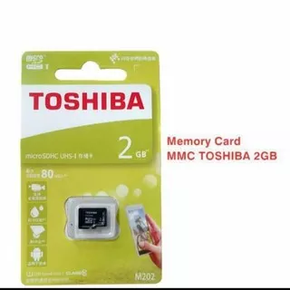 Micro SD Toshiba 2GB - Kartu Memory Card - MicroSD Toshiba - MM Original 99%