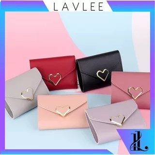 {Lav - D155} Dompet Lipat Love Mini / Dompet Wanita / Dompet Fashion / Import Batam