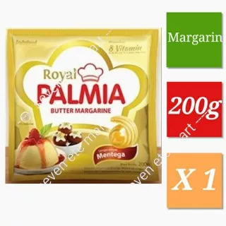 Royal Palmia Butter Margarine 200g