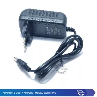 Adaptor 9 Volt 1 ampere - Model Switching