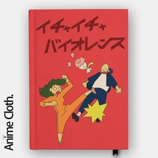 Notebook Naruto Icha Icha Violence Custom Anime Buku Kakashi NRT 03 Diary Jurnal Agenda