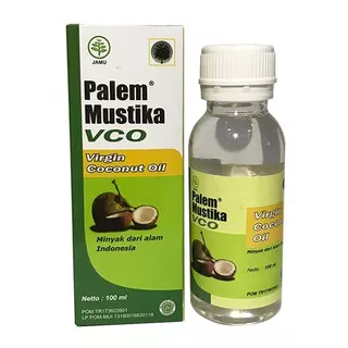 Palem Mustika VCO 100 ml / Minyak Kelapa Asli / Menjaga Daya Tahan Tubuh