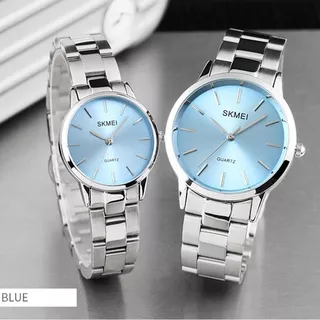 SKMEI 1695 1694 Skmei Cowok Cewek Skmei Couple Rantai Skmei Satuan Pasangan SALLU WATCH