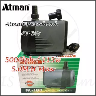 Atman Power Head AT107 AT-107 AT 107 5000 PowerHead Filter Pompa Air