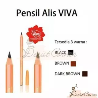 Pensil Alis Viva Queen Original BPOM - Viva Eyebrow Pencil
