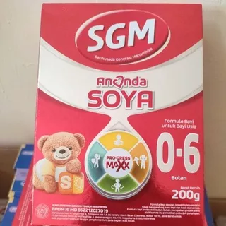 SGM Ananda Soya 0-6 Bulan 200gr