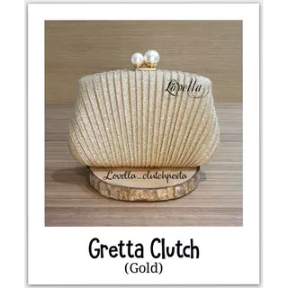 Gretta Clutch - Tas Pesta - Clutch Pesta - Tas Pesta Mewah - Tas Pesta Cantik - Tas Pesta Import