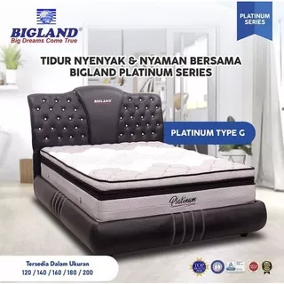 GRIYA BED Spring Bed BIGLAND Platinum Tipe G - Springbed Semarang